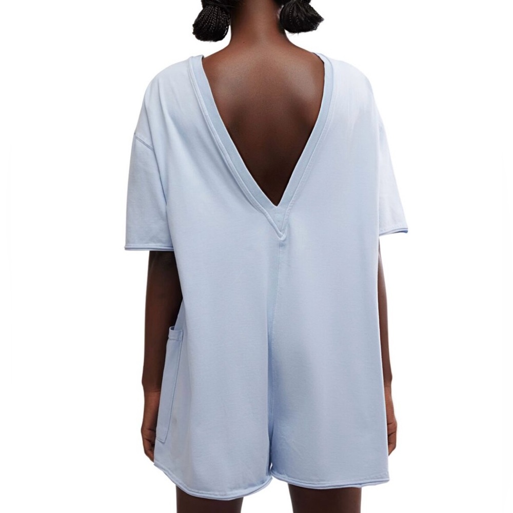 NWT Free People Hot Shot Tee Romper - Picture 4 of 12
